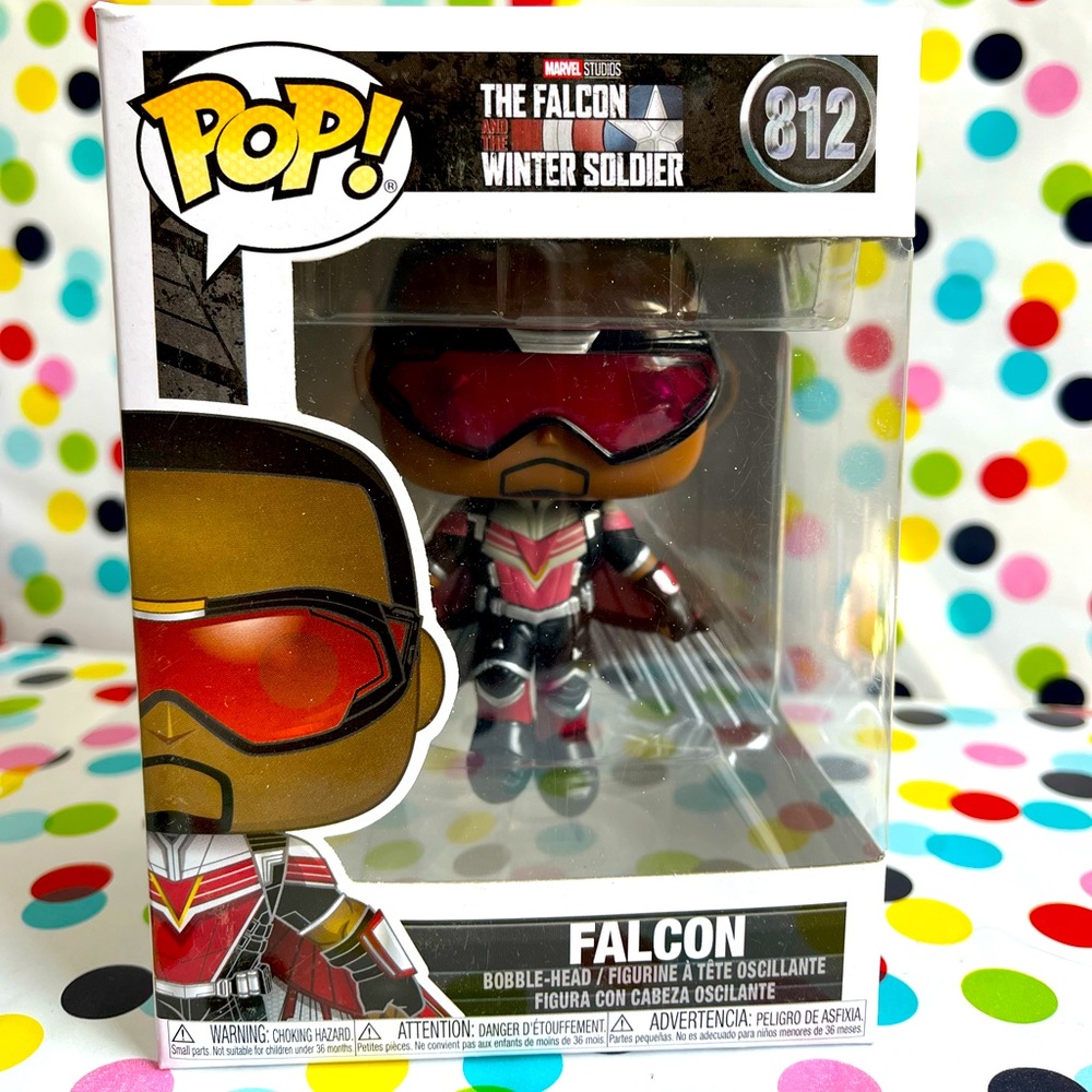 Funko Pop! Marvel: The Falcon and The Winter Soldier - Falcon Flying Vinyl